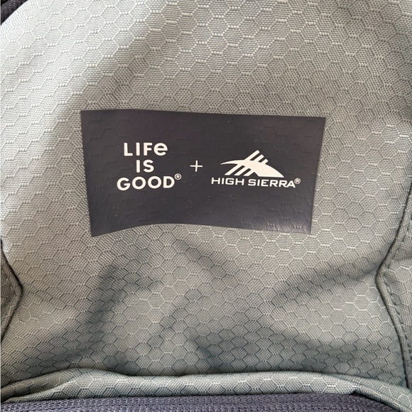 High Sierra + Life is Good Backpack - Picture 4 of 15